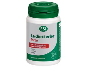 ESI Le Dieci Erbe - Integratore +Forte per Regolarità Intestinale, 100 Ovalette