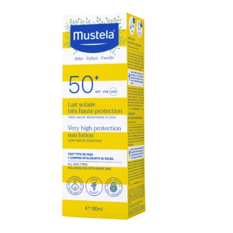 Mustela Latte Solare Spf 50+ Protezione Molto Alta 40ml Mustela Latte Solare Spf 50+ Protezione Molto Alta 40ml
