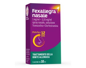 Fexallegra Nasale 1 Mg/Ml + 3,55 Mg/Ml Spray Nasale, Soluzione 1 Flacone Da 10 Ml