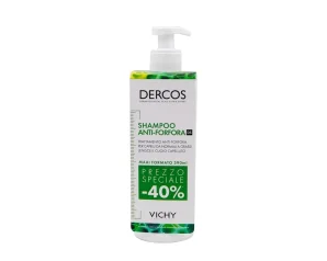 Dercos Shampoo Vichy Anti-Forfora per Capelli Normali e Grassi Addolcente 400 Ml + Surchemise Promo