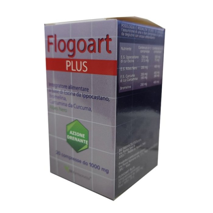 Flogoart Plus 20 Compresse da 1200mg Flogoart Plus 20 Compresse da 1200mg