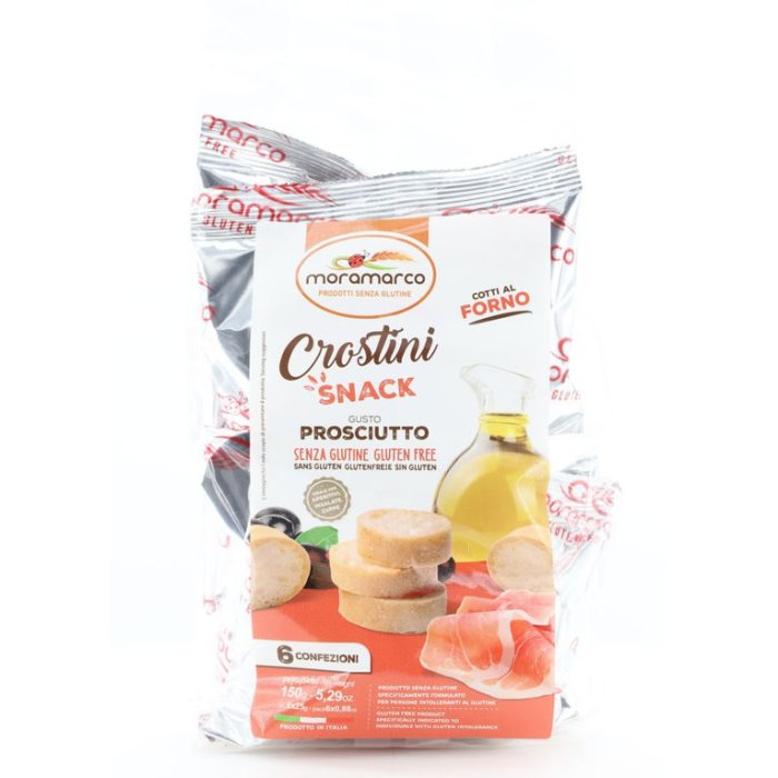 Crostini Snack Prosciutto Moramarco 6x25g