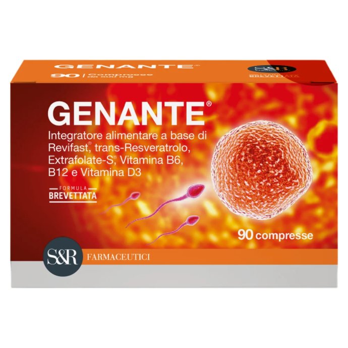 Genante Integratore per Fertilità e Gravidanza 90 Compresse