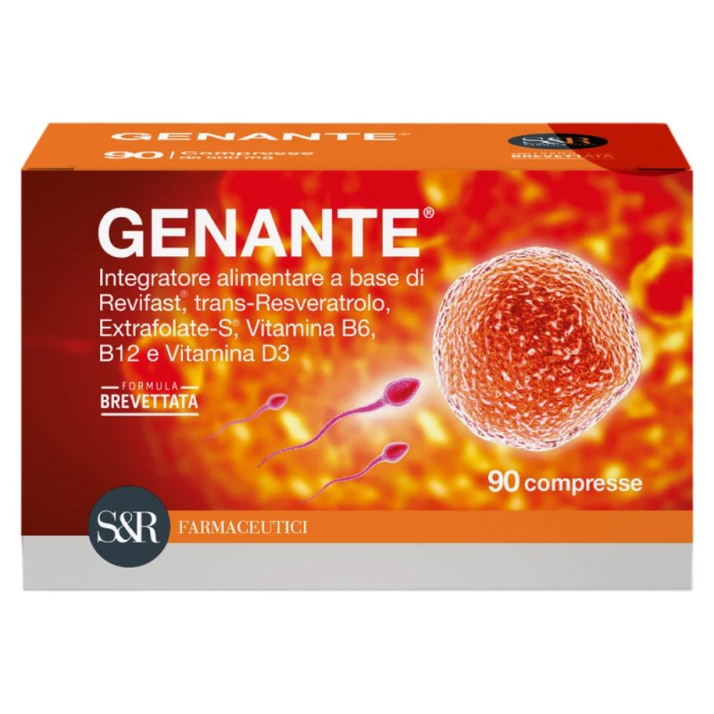 Genante Integratore per Fertilit&agrave; e Gravidanza 90 Compresse