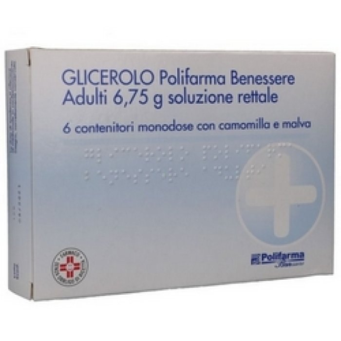 Glicerolo Polifarma Benessere Adulti Microclismi 6x6,75g