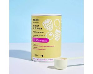 Goovi Proteine Vegetali in Polvere Gusto Frutti di Bosco 260 g
