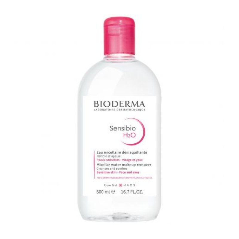 Sensibio H2O Detergente Acqua Micellare Lenitivo Pelli Sensibili Bioderma 500 ml