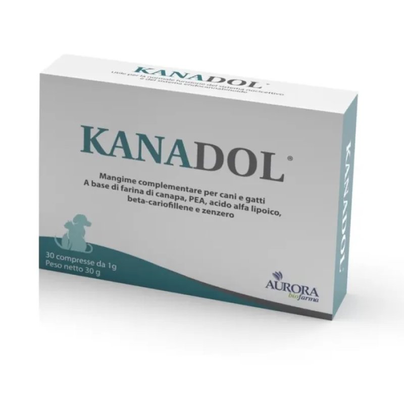 Kanadol Mangime Complementare Per Cani e Gatti 30 Compresse Kanadol Mangime Complementare Per Cani e Gatti 30 Compresse