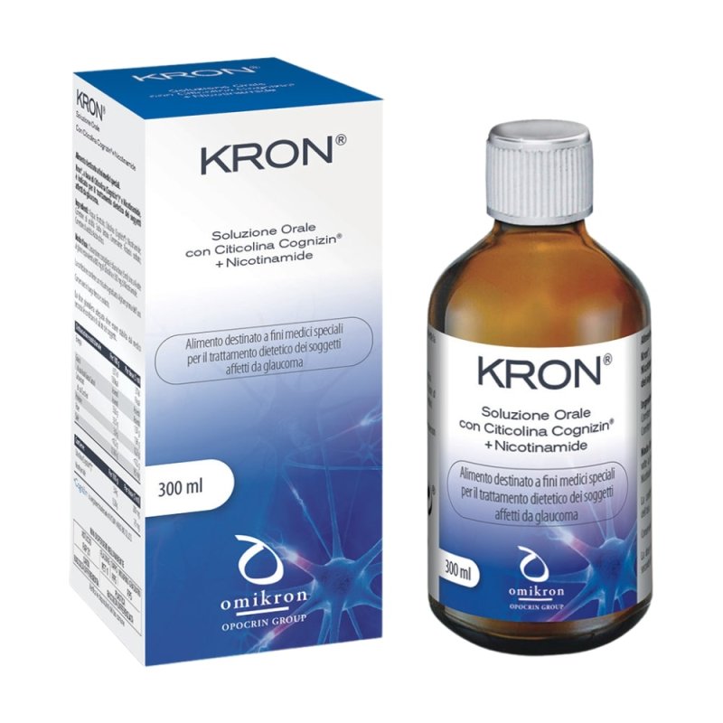 Kron Soluzione Orale per il Glaucoma 300 Ml Kron Soluzione Orale per il Glaucoma 300 Ml