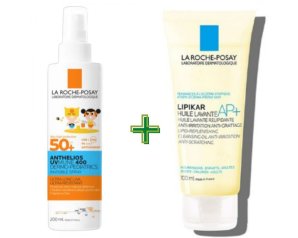 La Roche Posay-phas Anthelios Spray Uvmune Dermoped 200 Ml + Olio 100 Ml