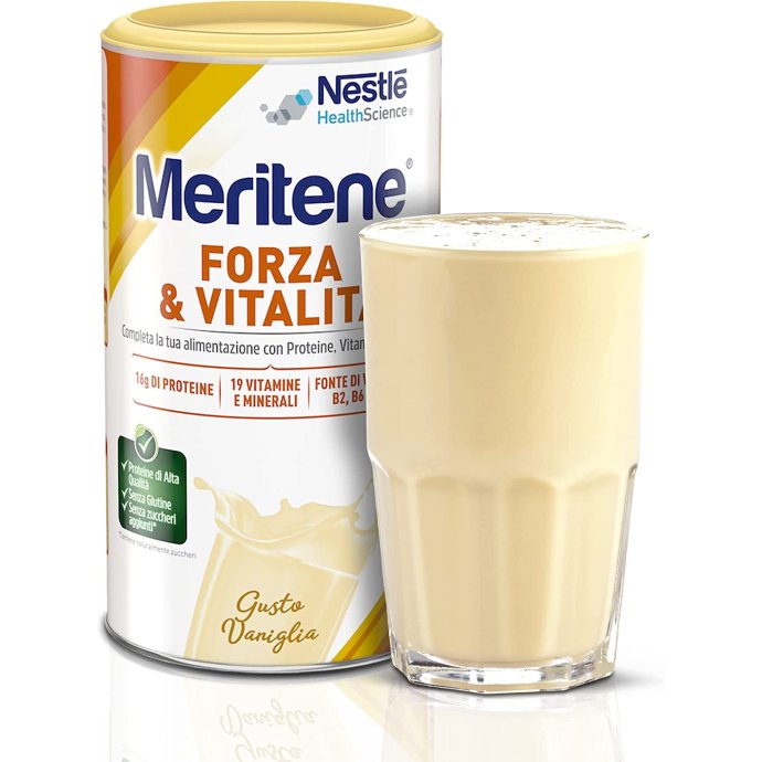 Meritene Forza e Vitalità Polvere Vaniglia 270 g Meritene Forza e Vitalità Polvere Vaniglia 270 g