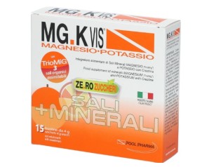 Mgk Vis Orange Zero Zuccheri Integratore Alimentare senza Zucchero 15 Bustine