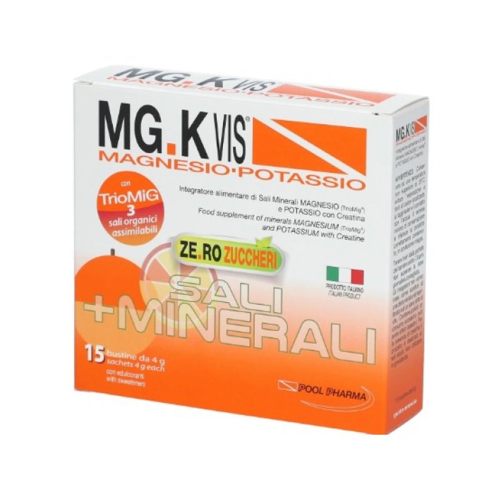Mgk Vis Orange Zero Zuccheri Arancia Integratore Alimentare 15 Bustine Mgk Vis Orange Zero Zuccheri Arancia Integratore Alimentare 15 Bustine
