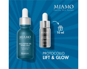 Miamo Lift&Glow - Multi Peptide 20% Lifting Serum 30 ml + Age Reverse Glow Primer 10 ml OMAGGIO