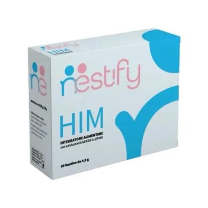 Nestify Him Bustine integratore per la fertilità maschile 30 bustine Nestify Him Bustine integratore per la fertilità maschile 30 bustine