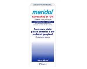 Meridol Collutorio Clorexidina 0.12% protezione della placca 300ml