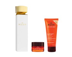Nuxe Cracker Rêve De Miel Cofanetto Balsamo Labbra 15g + Gel Doccia Viso e Corpo 100ml