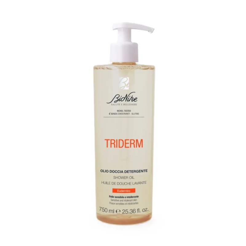 Olio Doccia Detergente Eudermico Triderm BioNike 750ml