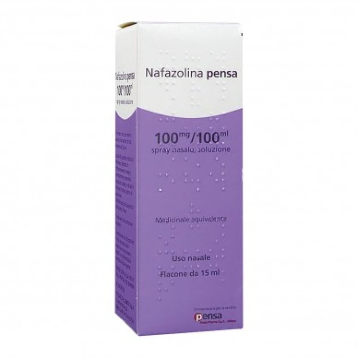 Nafazolina Pensa Spray Nasale 15ml 100mg/100ml Nafazolina Pensa Spray Nasale 15ml 100mg/100ml