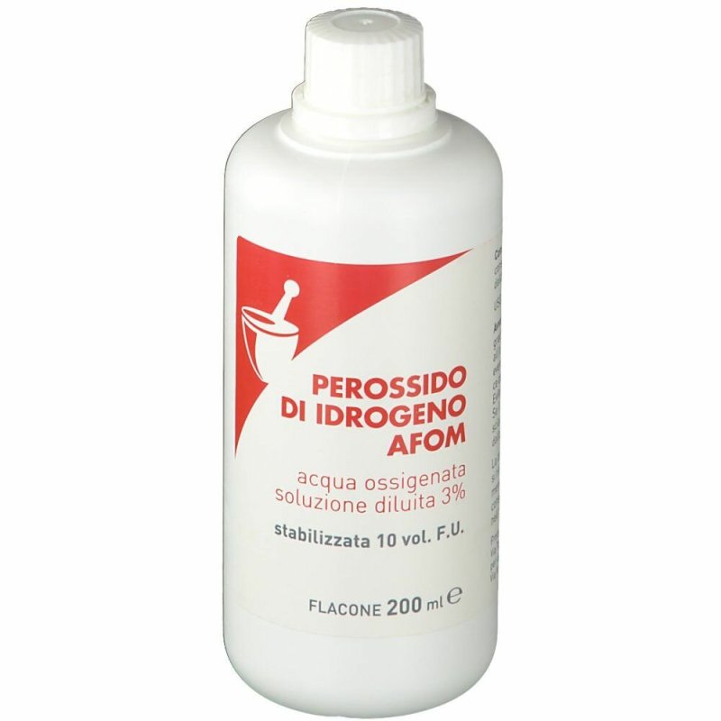 Perossido di idrogeno Afom Acqua ossigenata 10% 200g