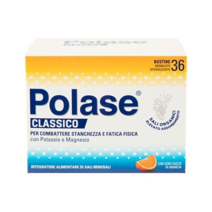 Polase classico per stanchezza mentale e fisica 36 bustine gusto arancia Polase classico per stanchezza mentale e fisica 36 bustine gusto arancia
