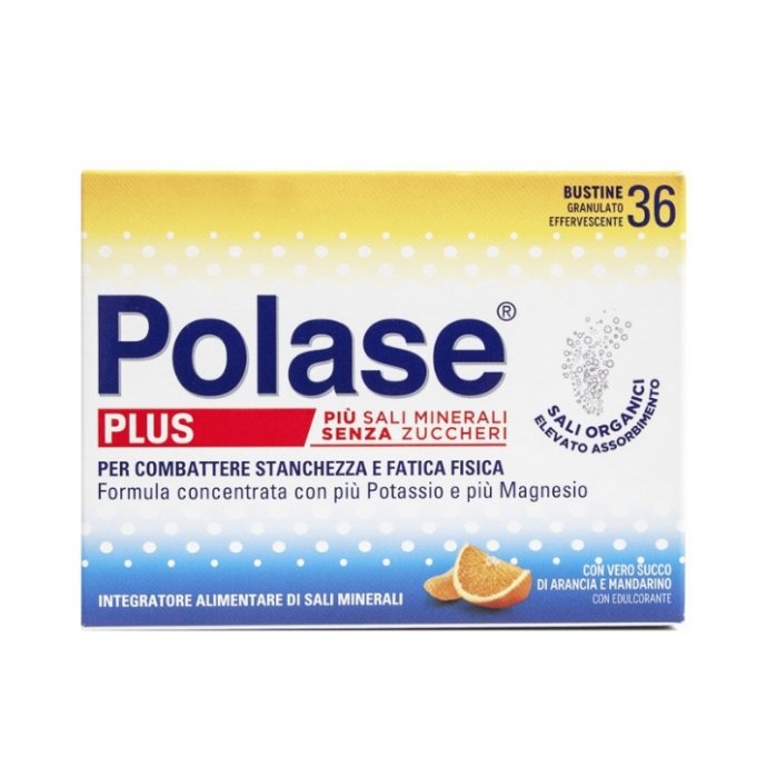 Polase Plus Integratore Alimentare Gusto Arancia 36 buste Polase Plus Integratore Alimentare Gusto Arancia 36 buste