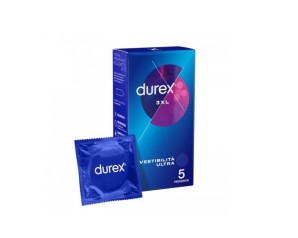 Durex 3 XL Vestibilità ultra 5 pezzi 