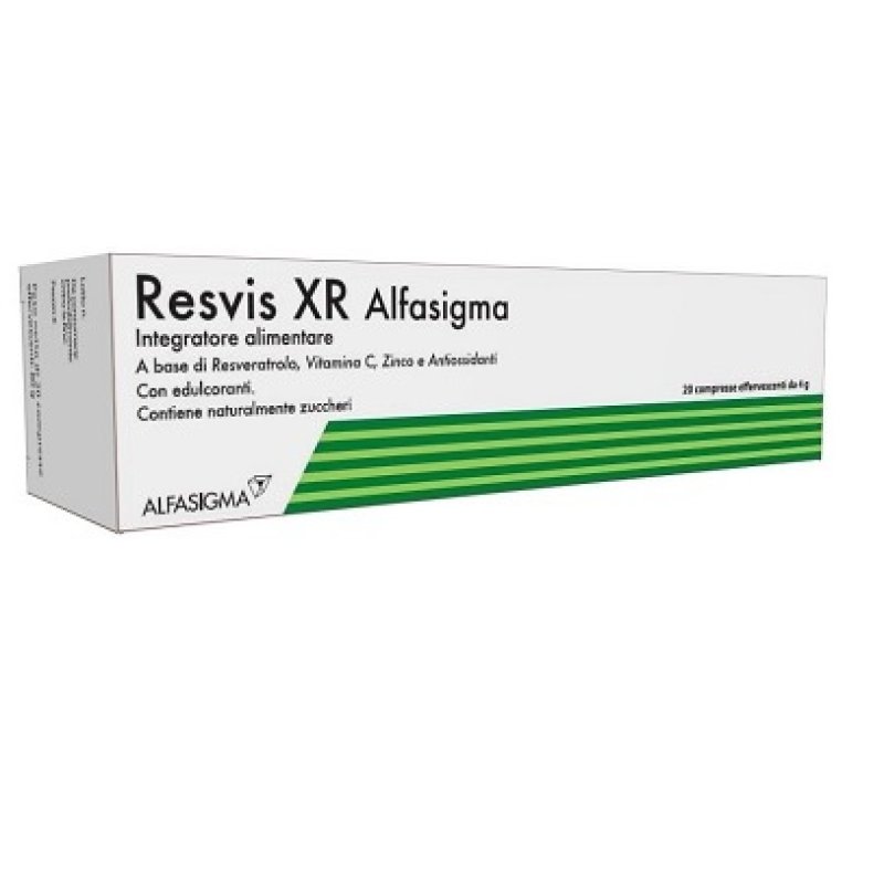 Resvis XR Integratore Alimentare 20 Compresse Effervescenti Resvis XR Integratore Alimentare 20 Compresse Effervescenti