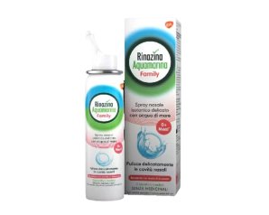 Rinazina Aquamarina Iso Family Promo Decongestionante nasale 100 ml