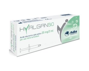 Hyalgan Bio Siringa Intra-Articolare Acido Ialuronico 20 mg 2 ml 5 Pezzi