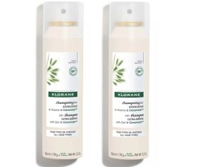 Klorane Shampoo Duo Secco Extra Delicato con Avena e Ceramidi 150 + 150 ml