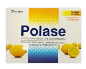 Glaxosmithkline Polase Sali Minerali Integratore Alimentare 24 Bustine Granulato Effervescente Limone