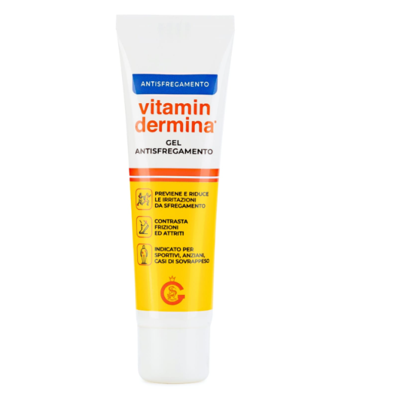 VitaminDermina Gel Anti-Sfregamento Riduce le Irritazioni da Sfregamento, 100ml