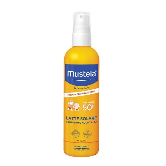 Cofanetto Mustela Latte Solare Spray 50+ 200ml + Borsa termica in omaggio Cofanetto Mustela Latte Solare Spray 50+ 200ml + Borsa termica in omaggio