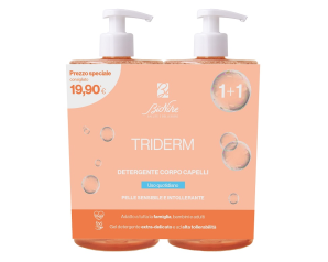 Bionike Triderm Gel Detergente Corpo e Capelli Bipack 750ml + 750ml