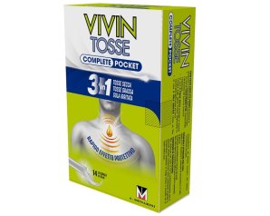 Vivin Tosse Pocket Sciroppo Adulti arancia e vaniglia 14 bustine monodose 10ml