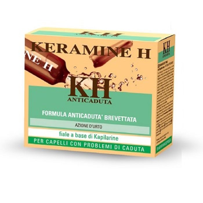 Keramine H KH - Fiale Anticaduta Capelli Azione d'Urto 12 Fiale Keramine H KH - Fiale Anticaduta Capelli Azione d'Urto 12 Fiale