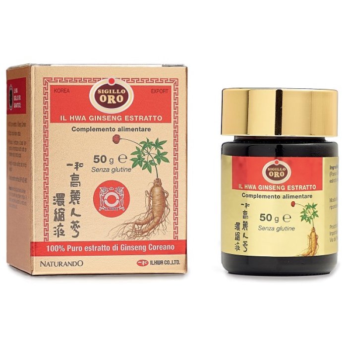 Ginseng Il Hwa Estratto Puro 50 g &ndash; Ginseng Coreano Concentrato Tonico Energetico