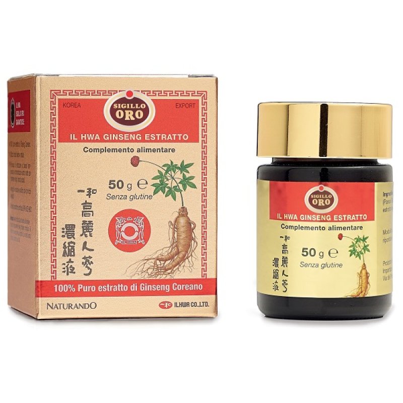 Ginseng Il Hwa Estratto Puro 50 g &ndash; Ginseng Coreano Concentrato Tonico Energetico