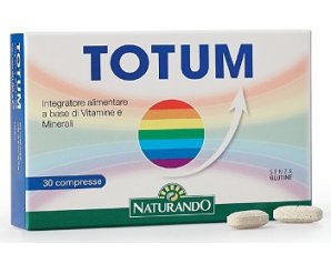 Naturando Totum Integratore di vitamine e minerali 30 Compresse