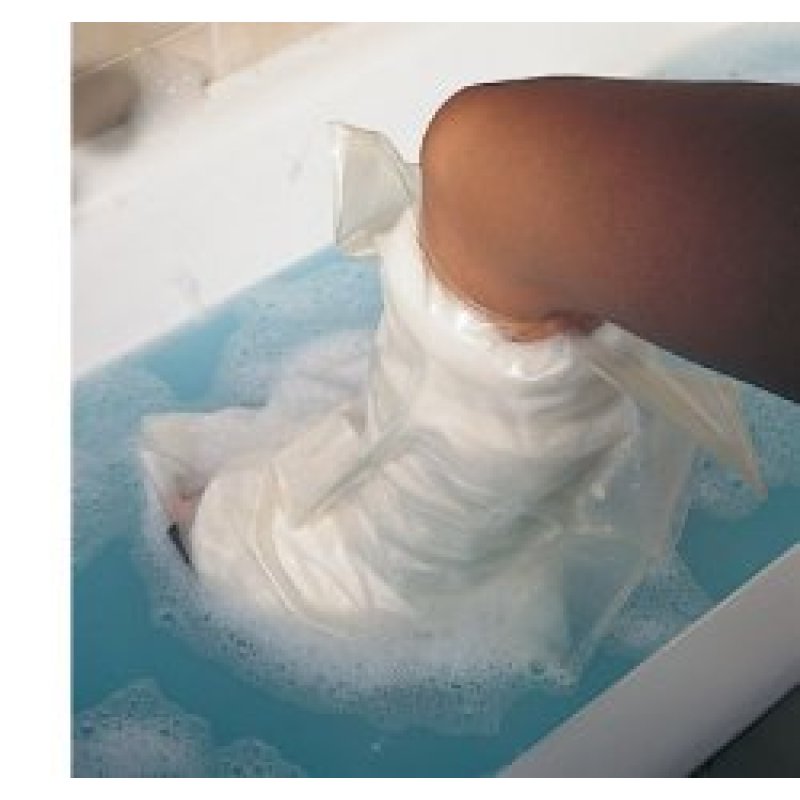 Acquastop Avambraccio Farmacare Protezione Impermeabile per Gesso e Medicazioni del Braccio per Doccia e Bagno
