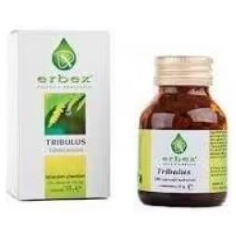 Erbex Tribulus Integratore Tonico per Stanchezza Fisica e Mentale 100 Capsule