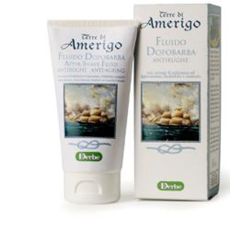 Amerigo Terre Fluido Dopobarba Uomo Lenitivo Idratante Post Rasatura