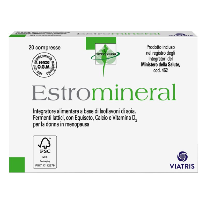 Estromineral  Menopausa Classico Integratore Alimentare 20 Compresse