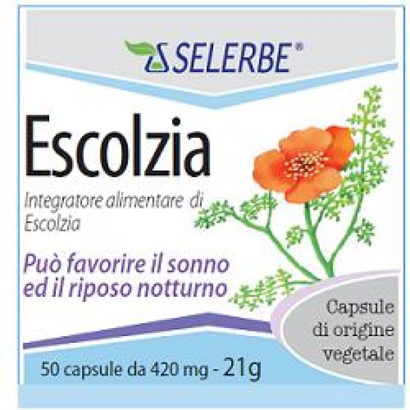 Biodue Selerbe Escolzia Estratto Secco Titolato 50 Capsule Biodue Selerbe Escolzia Estratto Secco Titolato 50 Capsule