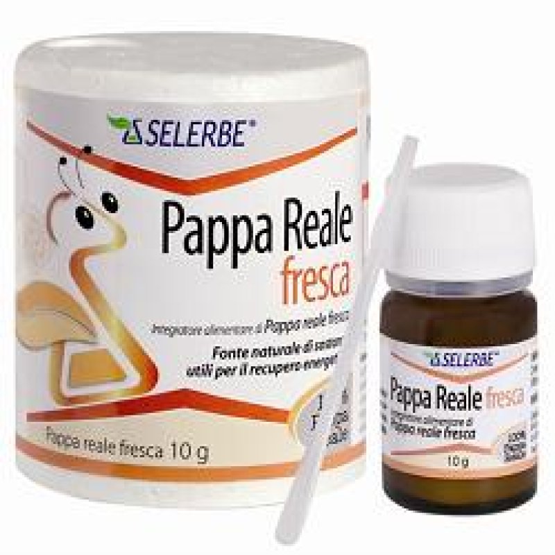 Pappa reale fresca Selerb 10 g - integratore di pappa reale fresca in vasetto Pappa reale fresca Selerb 10 g - integratore di pappa reale fresca in vasetto