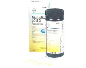 Siemens Diagnostics  Esami delle Urine Multistix 10 SG 25 Strisce