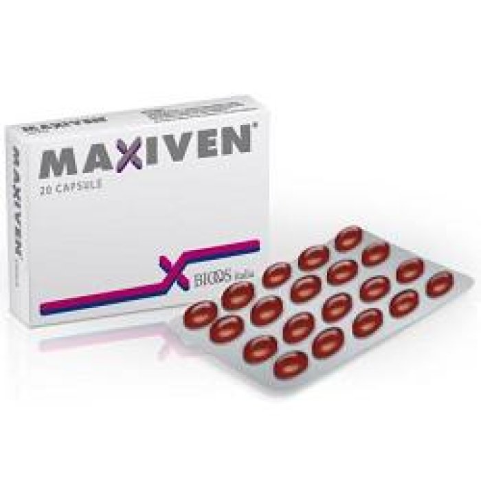 Bioos Maxiven Integratore Alimentare 20 Capsule Bioos Maxiven Integratore Alimentare 20 Capsule
