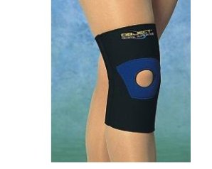 Therapist's Choice Ginocchiera Elastica 4 Way Stretch - Compressione E Supporto 360°, Taglie Da XS A XXXL, Grigia