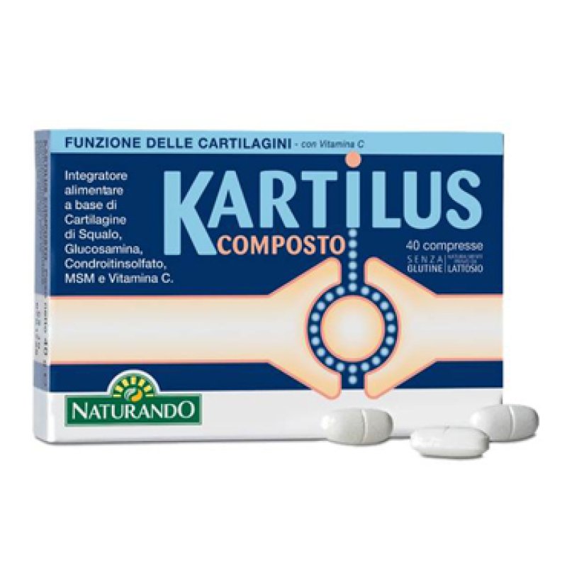 Naturando Kartilus Composto 40 Compresse Naturando Kartilus Composto 40 Compresse
